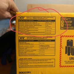 New DeWalt Brushless Circular saw 20v DSC565