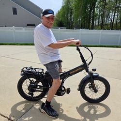 E Bike.  Folds In Half New!!
