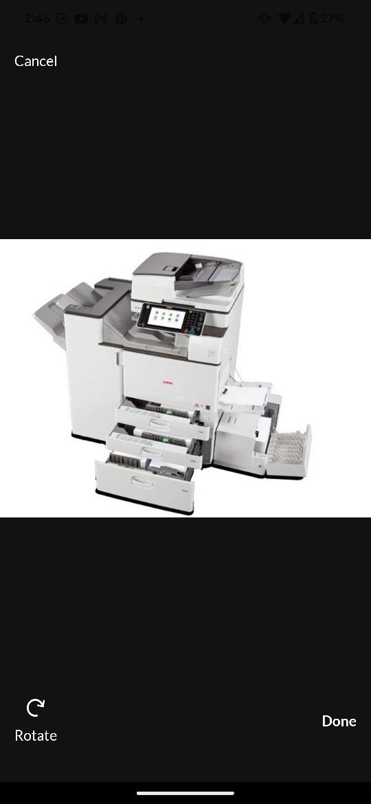 Ricoh MP 6054 Multi-Function Laser Printer (Refurbished)