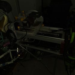 10  Inch Tile Saw 2.5 Horsepower Cuts 3.5 Inch Blocks