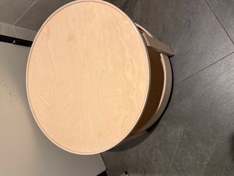 BORGEBY Coffee table, birch veneer, 27 1/2
