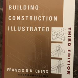 Building Construction Illustrated Book- Third Edition