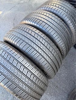 235/50r19 continental Set of 4 All-Season Car Tires 80% life