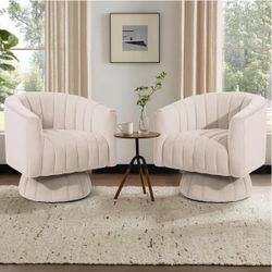 Two swivel chairs like new