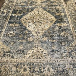 Persian Style Area Rug - Blue ( 8 X 10)