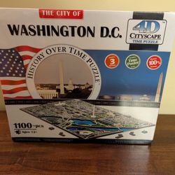 New The City of Washington D.C. 4D Cityscape Time Puzzle