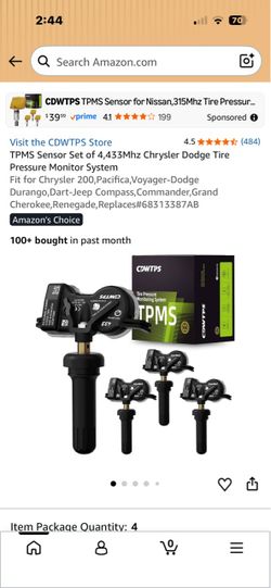 TPMS for Chrysler ,Dodge