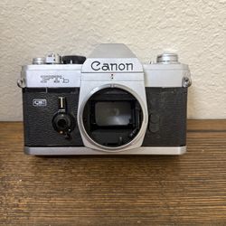 Vintage Film Camera 35mm Canon Ftb