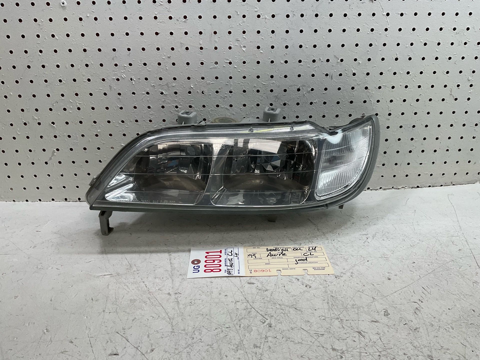 1997 1999 ACURA CL LEFT SIDE HEADLIGHT LAMP OEM