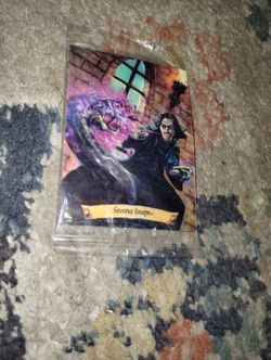 New harry potter holographic collector's card