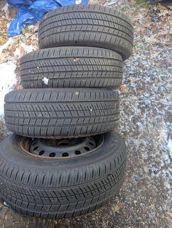 Matching Yokohama 205/65/15 Tires On 5x114.3 Or 5x4.5 Steelies 