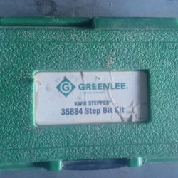 Greenlee Drill Bit Step Kit 