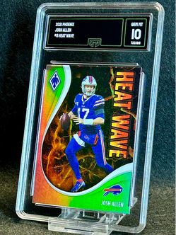 2021 Phoenix 🔥 Josh Allen 🔥 Heat Wave GMA 10 💎 Mint - Buffalo Bills