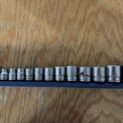 Snap-On 14-piece 3/8” Shallow Socket Set