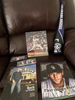 Colorado Rockies Memorabilia Lot – $40