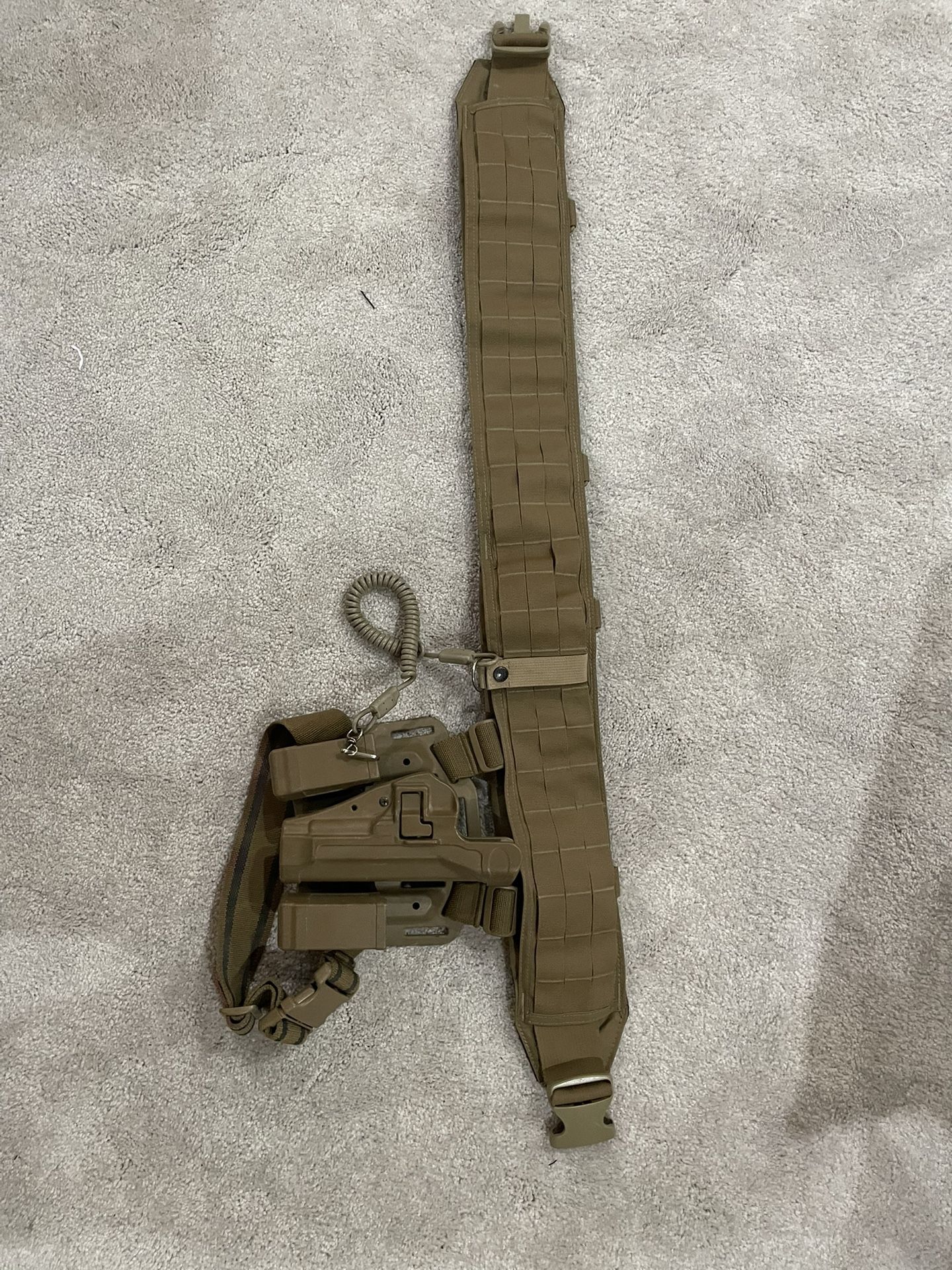 ATS gear tactical Gear Belt With Holster For Beretta M9
