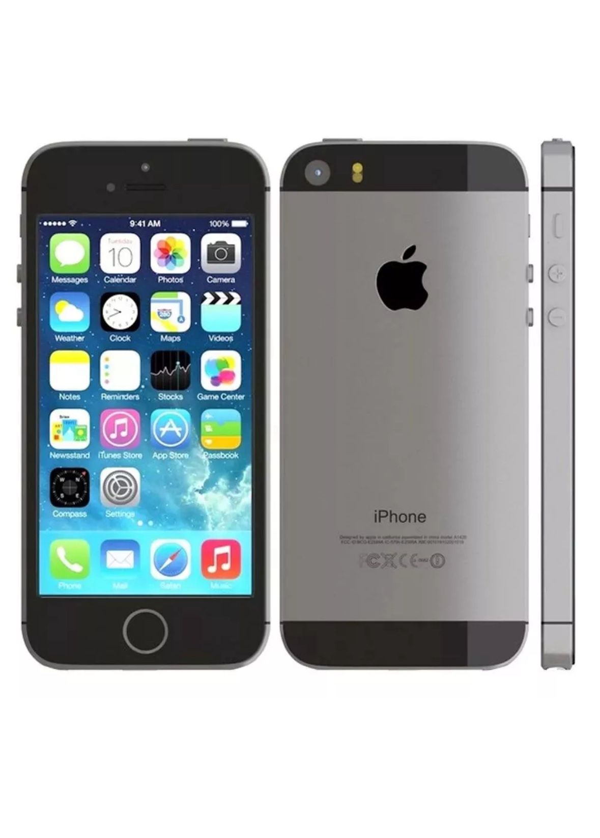 Apple iPhone 5S 16 GB space silver for AT&T