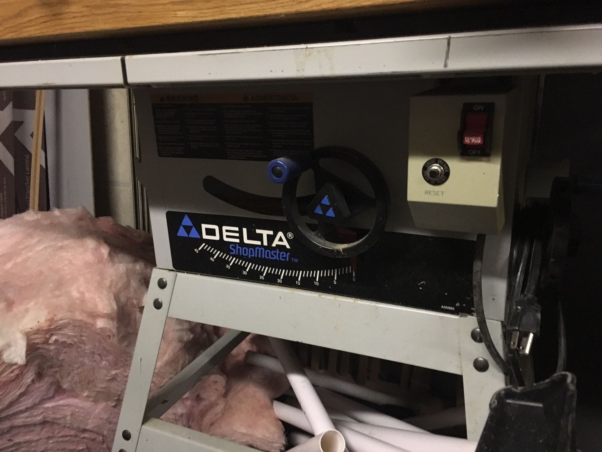 Delta 20 inch table saw ; TS350