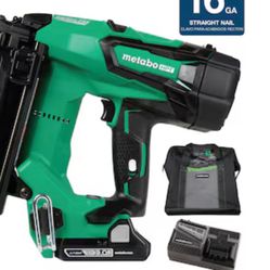 Metabo HPT 2-1/2-in 16 -Gauge Cordless Straight Finish Nailer