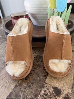 Kids' Greenport Genuine Shearling Lined Slide Sandal
