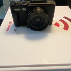 5K Ultra HD Digital Camera – 75MP – Minor Cosmetic Scuff