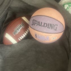Basketball and  Football 