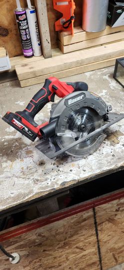 Bauer Cordless circular saw & batteries