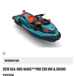 2019 SeaDoo Wakepro 230