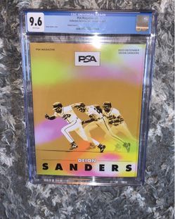 PSA MAGAZINE collectors universe inc December 2023 Deion Sanders