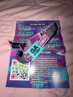 Hard Summer GA wristbands