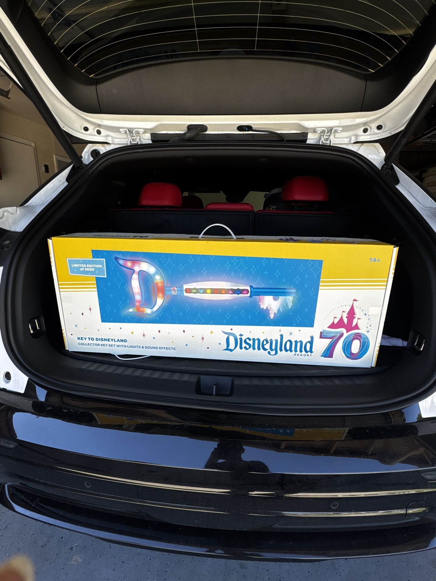 Disney Parks 70th Anniversary “Key to Disneyland” Limited Edition 1/3000 – Brand New In Box + Receipt