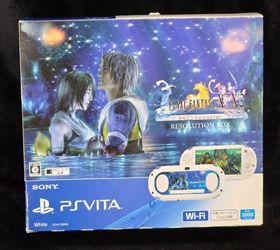 Sony PS Vita Final Fantasy X X-2 HD Remaster Resolution Box