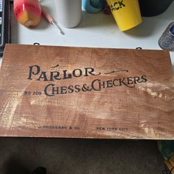 Chess & Checkers Board Set