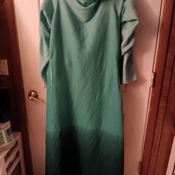 Teal/Aqua SNUGGIE - Super Soft Wearable Blanket with Arms and Pockets 