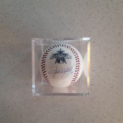 Adrian Beltre Signed 2010 All Star Baseball 1st ASG PSA COA Auto Rangers HOF