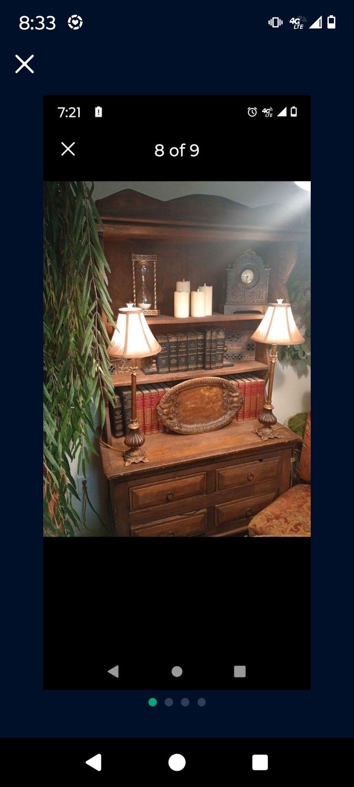 Rustic Hutch