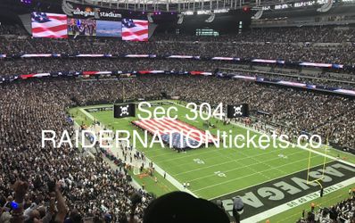 MNF RAIDERS tickets