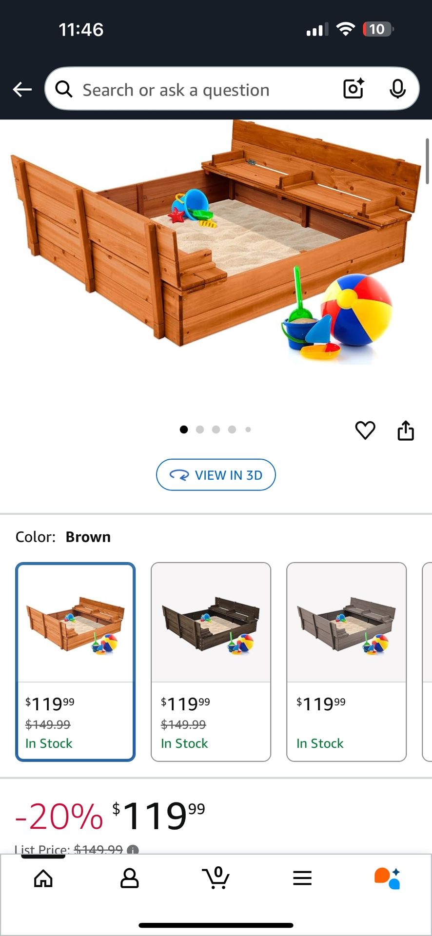 Sandbox Monoprice