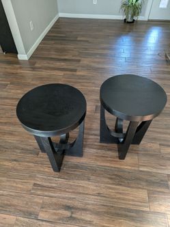 Set of Round End Tables