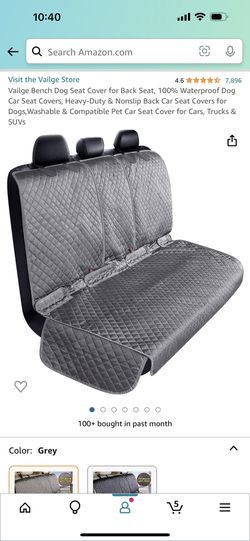 Bench Seat Cover Universal Fit