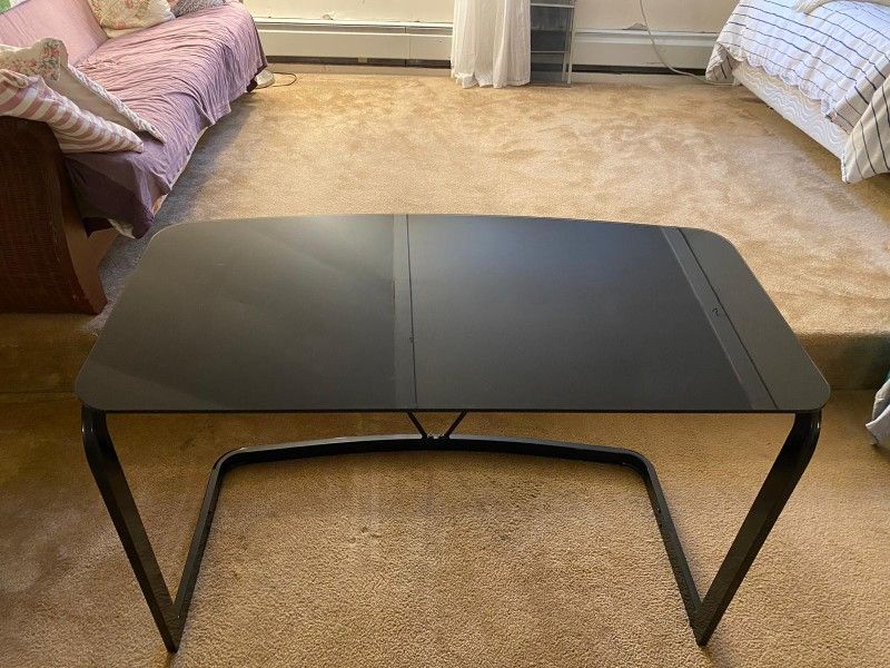 Glass Top Student Desk