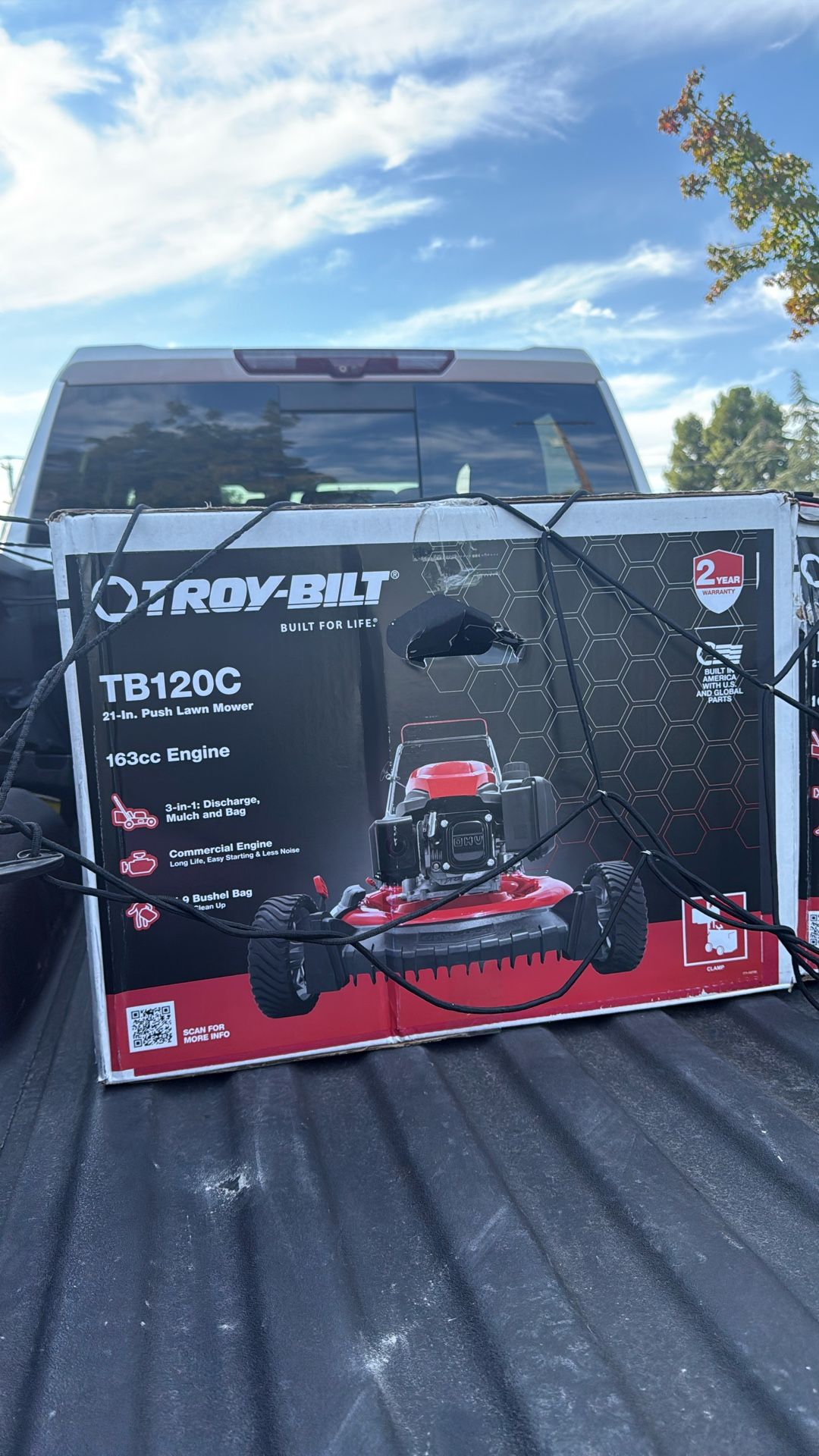 TROYBILT ( Brand New Factory Sealed Gas Mower)