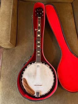Vintage Harmony H408 Eagle 5 String Banjo w/ Case – Late 1960s/Early 1970s