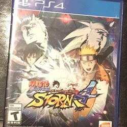 NARUTO STORM 4 Ps4