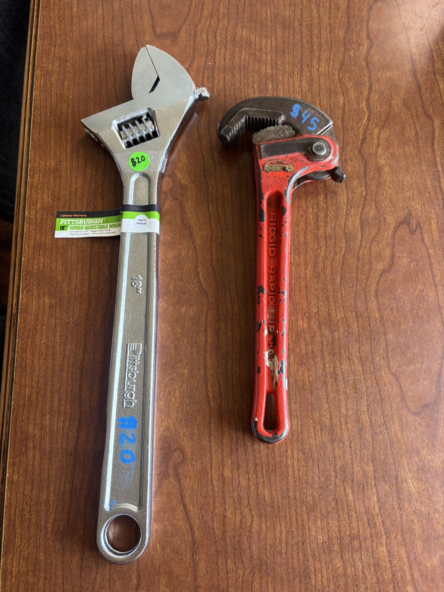 Rigid Pipe Wrench 