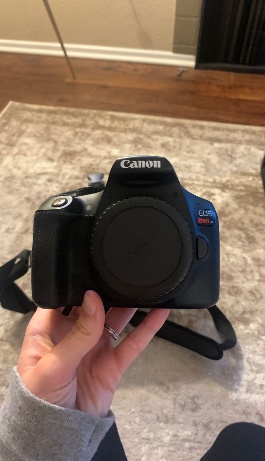 Canon EOS Rebel T6 DSLR camera