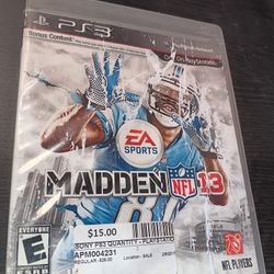 PS3 MADDEN 13 PLAYSTATION 3 GAME