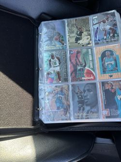 1990s Full Binder Of Insert Star NBA Cards