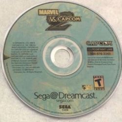 SEGA Dreamcast Marvel Vs Capcom 2 & Dead Or Alive 2 Master Edition Back Up Games With Original Artwork On Disc 