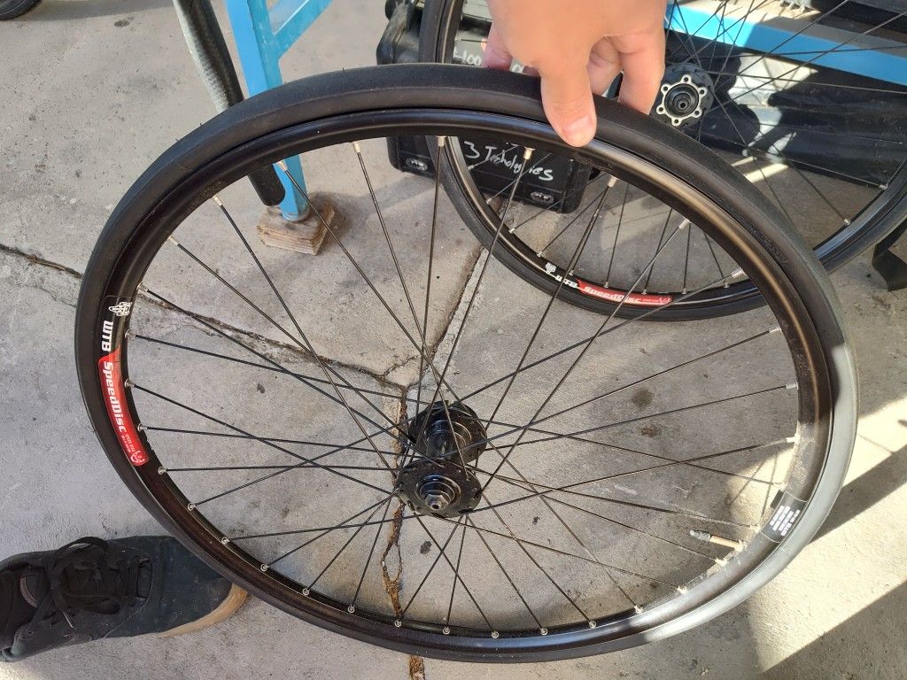 Two Set Of Road Bike Rims  Obo On Wheel 100 For 700c And 80 For 26"